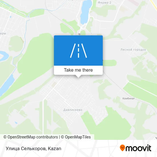 Улица Селькоров map
