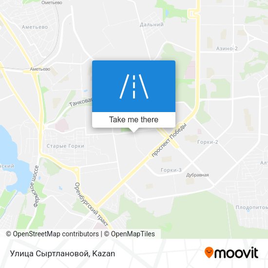 Улица Сыртлановой map