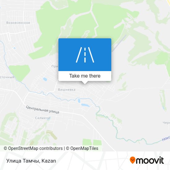 Улица Тамчы map