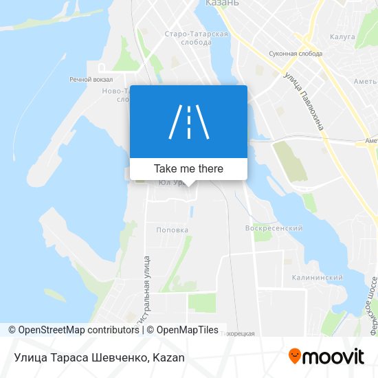Улица Тараса Шевченко map