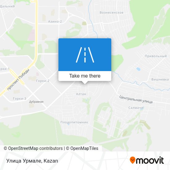 Улица Урмале map