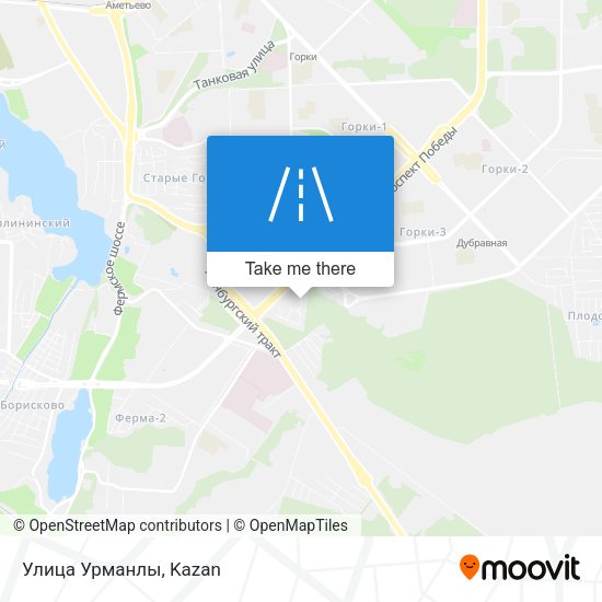 Улица Урманлы map