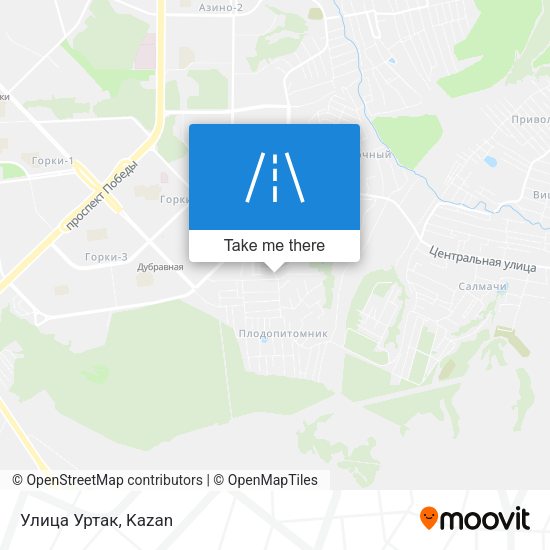 Улица Уртак map
