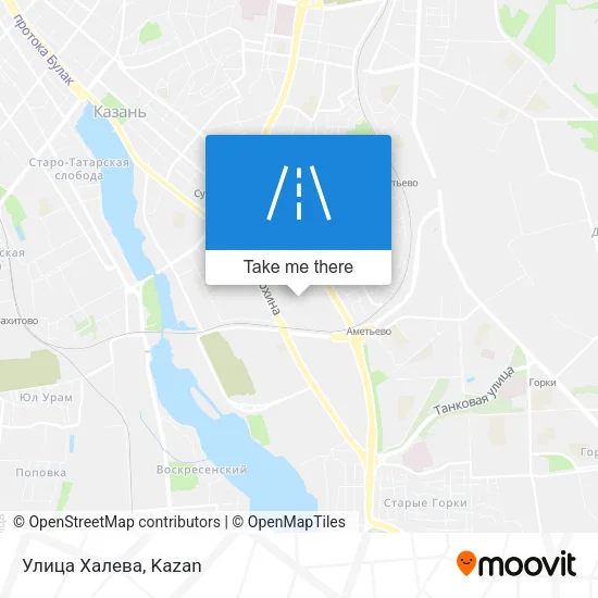 Улица Халева map