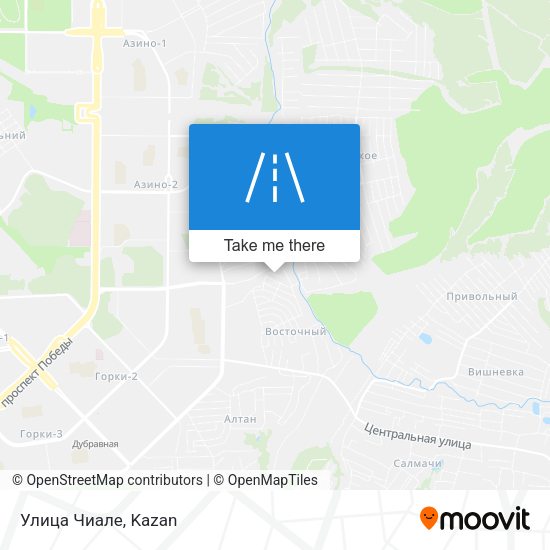 Улица Чиале map