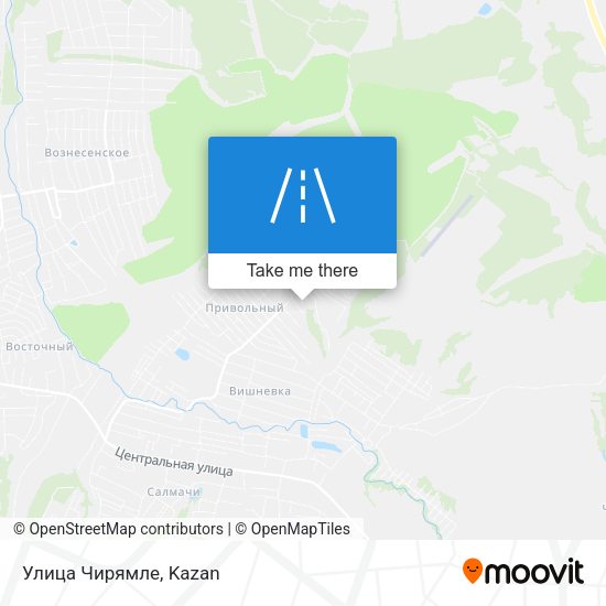 Улица Чирямле map