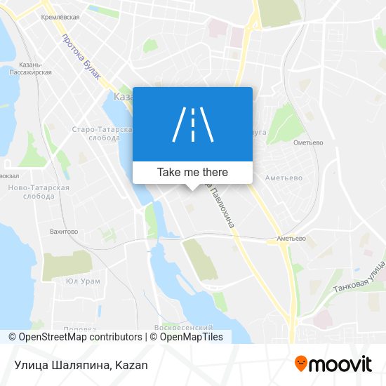 Улица Шаляпина map
