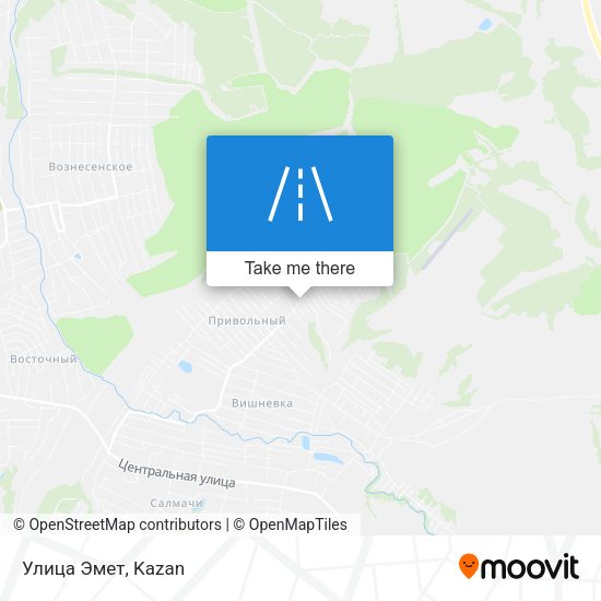 Улица Эмет map