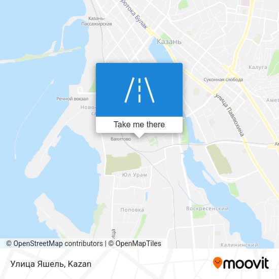 Улица Яшель map