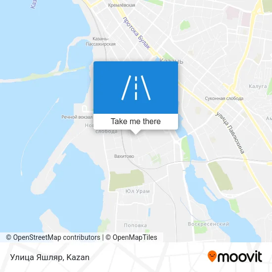 Улица Яшляр map