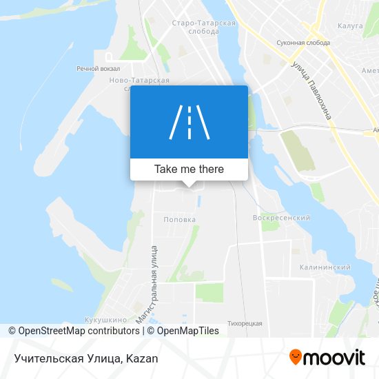 Учительская Улица map