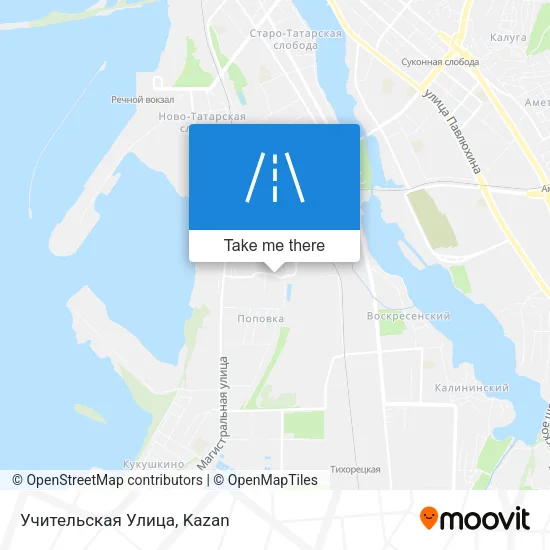 Учительская Улица map