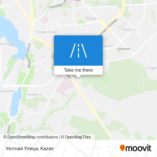 Уютная Улица map