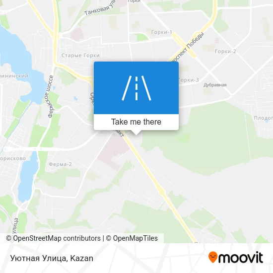 Уютная Улица map