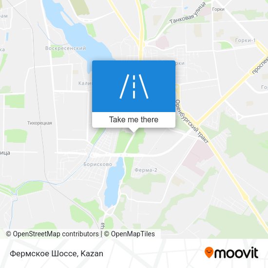 Фермское Шоссе map