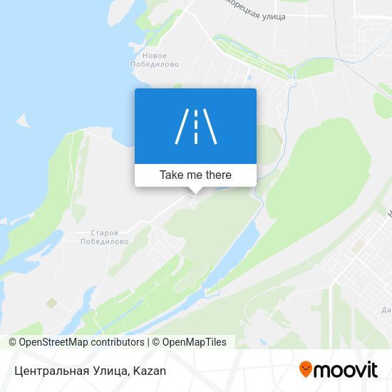 Центральная Улица map