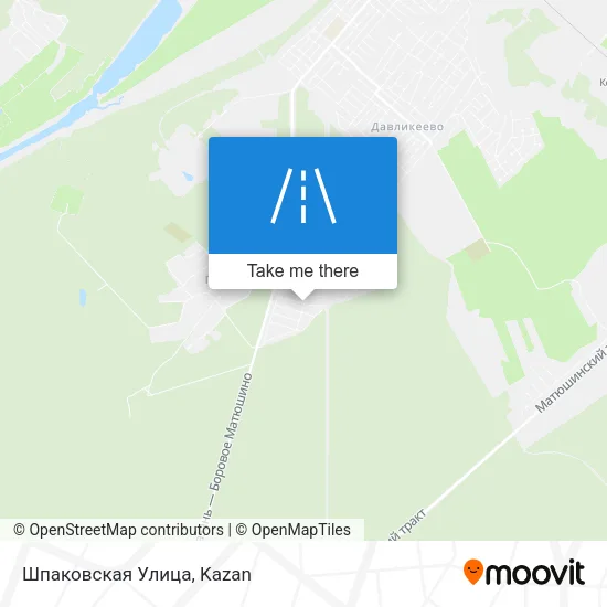 Шпаковская Улица map