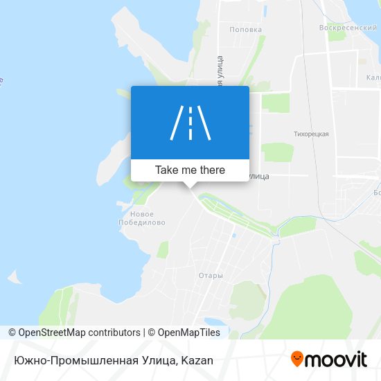 Южно-Промышленная Улица map