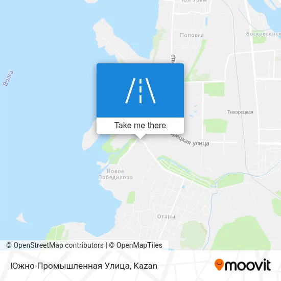 Южно-Промышленная Улица map