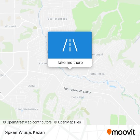 Яркая Улица map