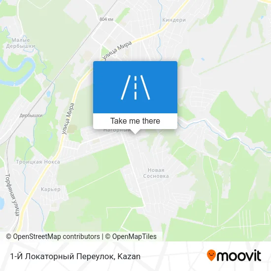 1-Й Локаторный Переулок map