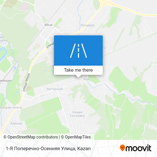 1-Я Поперечно-Осенняя Улица map