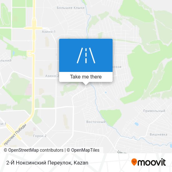 2-Й Ноксинский Переулок map