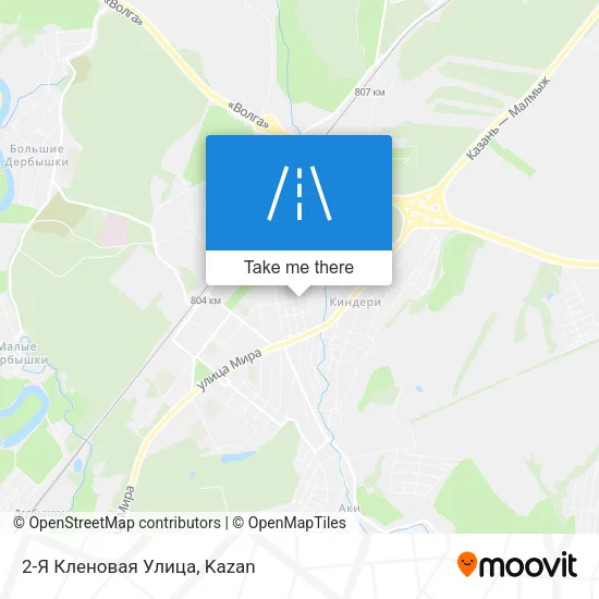2-Я Кленовая Улица map