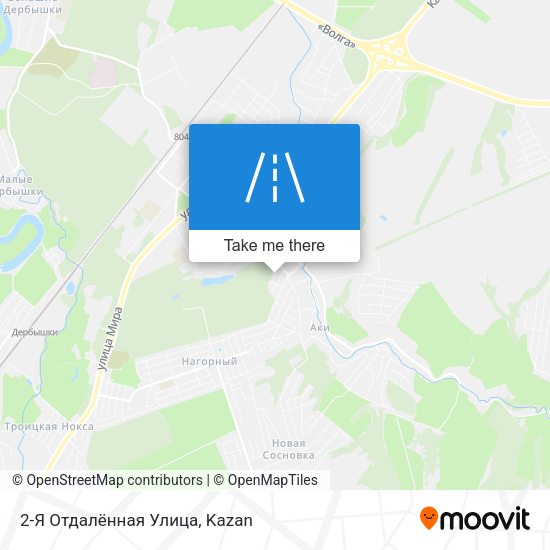2-Я Отдалённая Улица map