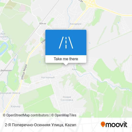 2-Я Поперечно-Осенняя Улица map