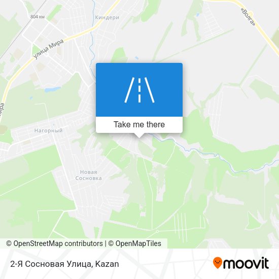 2-Я Сосновая Улица map