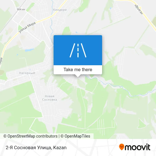 2-Я Сосновая Улица map