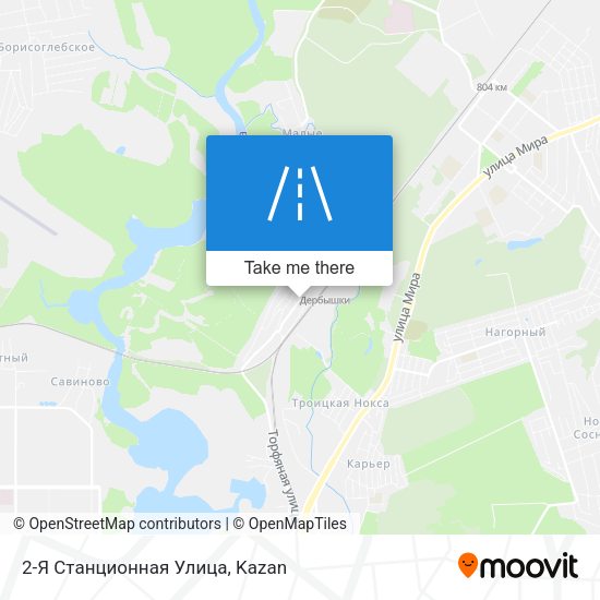 2-Я Станционная Улица map