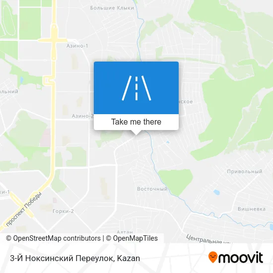 3-Й Ноксинский Переулок map