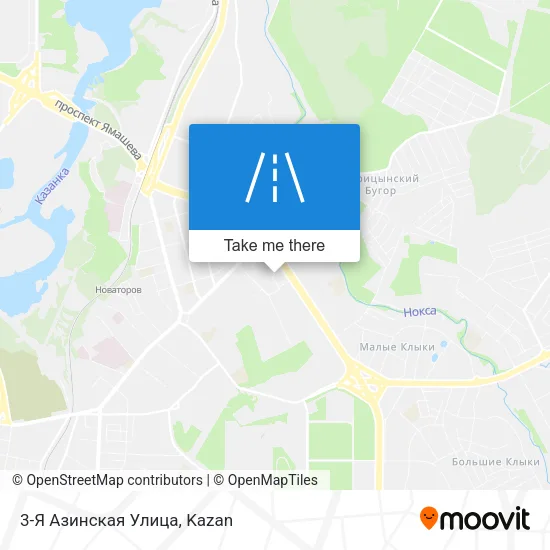 3-Я Азинская Улица map