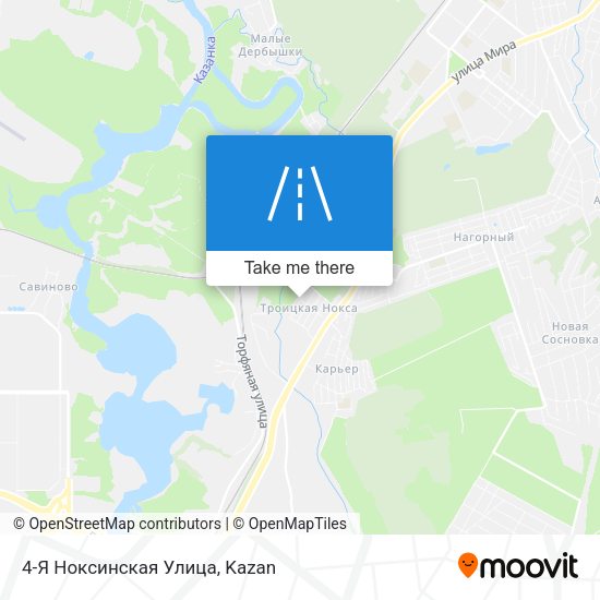 4-Я Ноксинская Улица map
