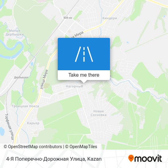 4-Я Поперечно-Дорожная Улица map