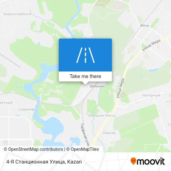 4-Я Станционная Улица map
