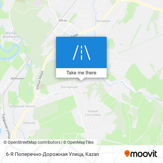 6-Я Поперечно-Дорожная Улица map