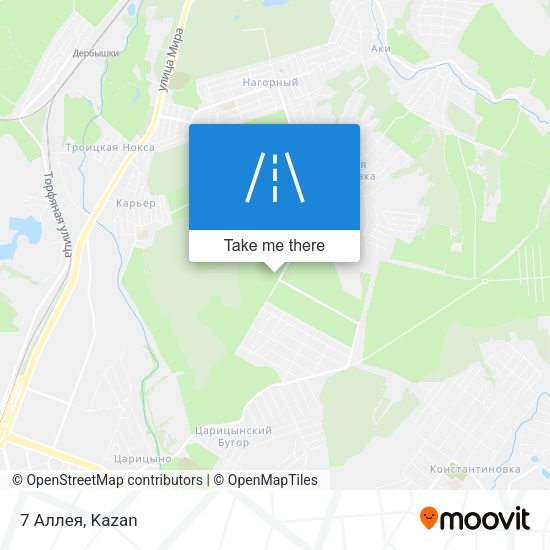 7 Аллея map
