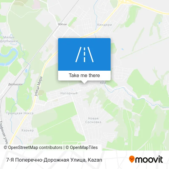 7-Я Поперечно-Дорожная Улица map