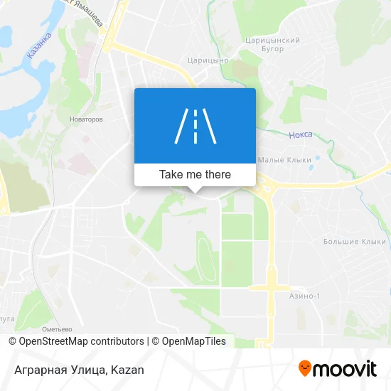 Аграрная Улица map