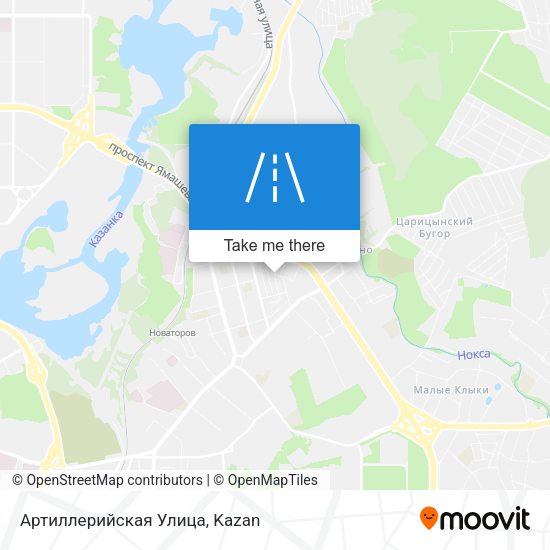 Артиллерийская Улица map