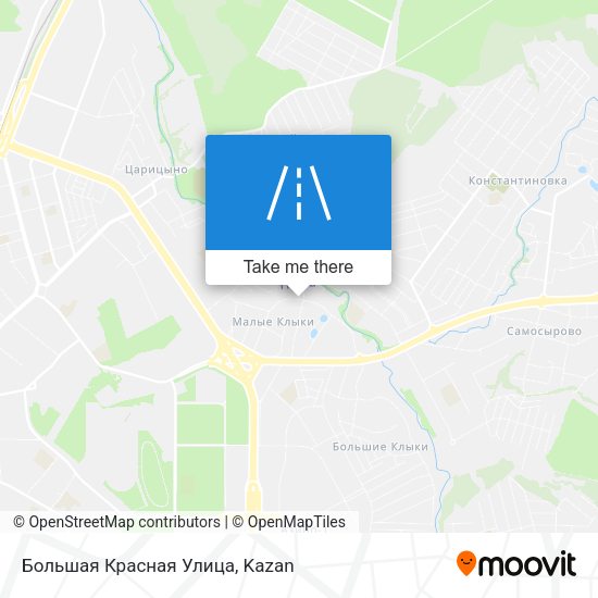 Большая Красная Улица map