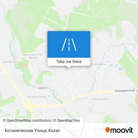 Ботаническая Улица map