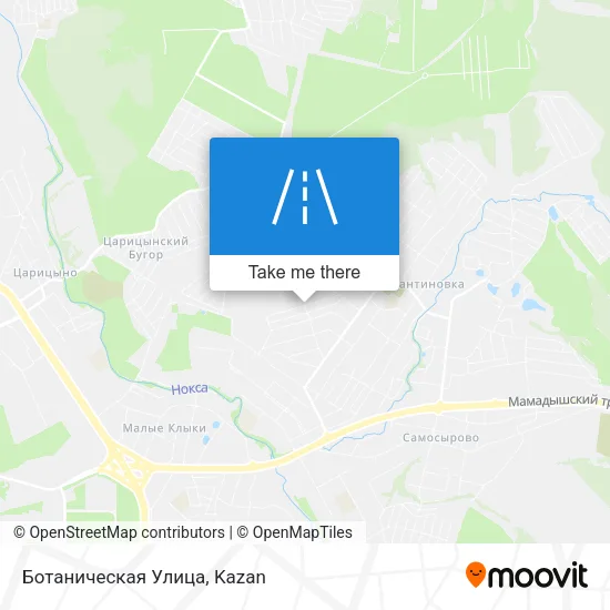 Ботаническая Улица map