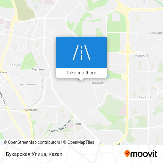 Бухарская Улица map