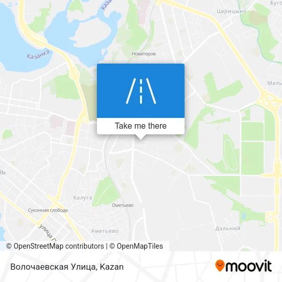 Волочаевская Улица map