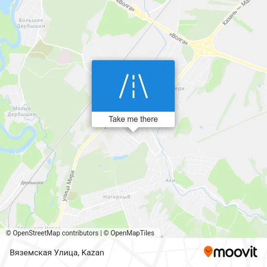 Вяземская Улица map