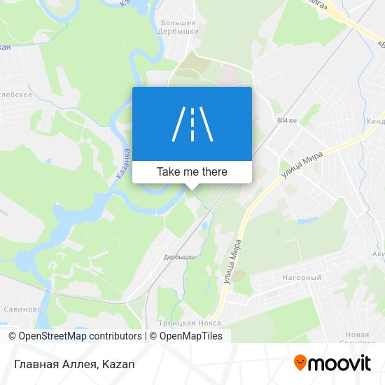Главная Аллея map